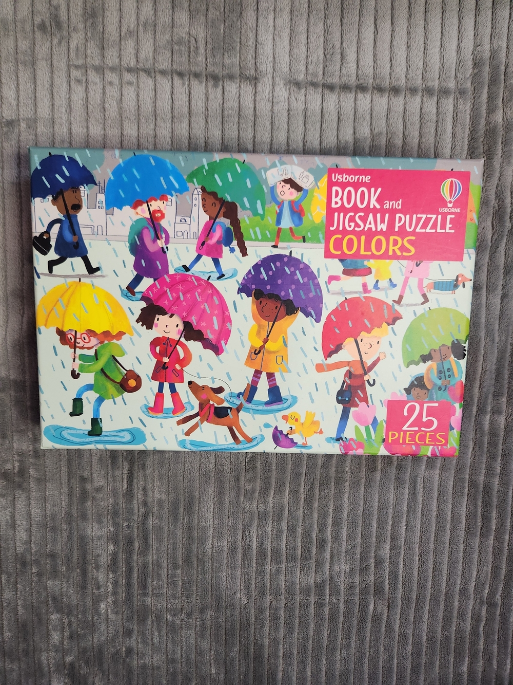 Usborne jigsaw puzzle colors 25 pieces